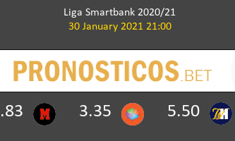 Almería vs CD Castellón Pronostico (30 Ene 2021) 3