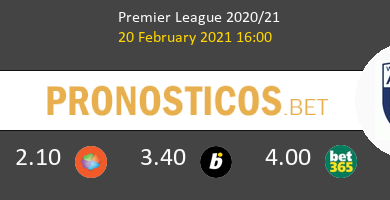 Burnley vs West Bromwich Albion Pronostico (20 Feb 2021) 5