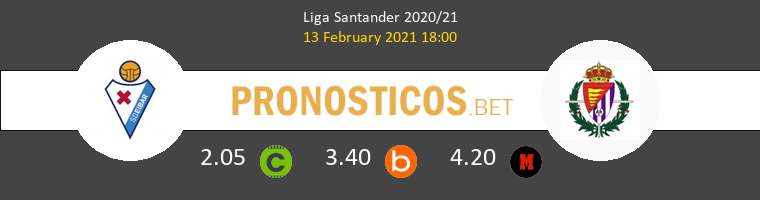 Eibar vs Real Valladolid Pronostico (13 Feb 2021) 1