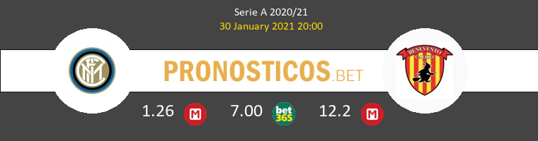 Inter vs Benevento Pronostico (30 Ene 2021) 1