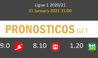 Lorient vs PSG Pronostico (31 Ene 2021) 2