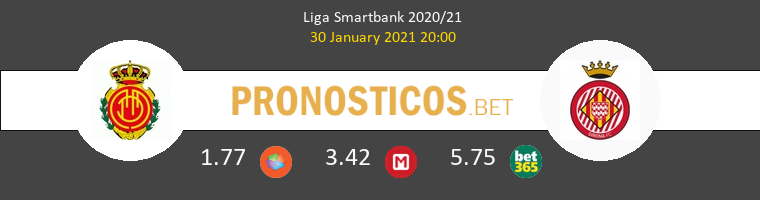 Mallorca vs Girona Pronostico (30 Ene 2021) 1