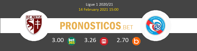 Metz vs Estrasburgo Pronostico (14 Feb 2021) 1