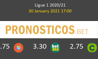 Montpellier vs Lens Pronostico (30 Ene 2021) 1