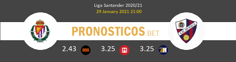 Real Valladolid vs Huesca Pronostico (29 Ene 2021) 1