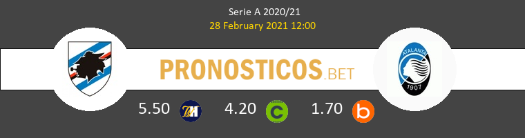 Sampdoria vs Atalanta Pronostico (28 Feb 2021) 1