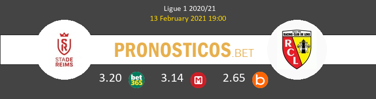 Reims vs Lens Pronostico (13 Feb 2021) 1