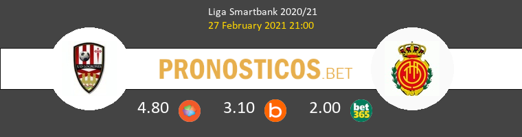 UD Logroñés vs Mallorca Pronostico (27 Feb 2021) 1