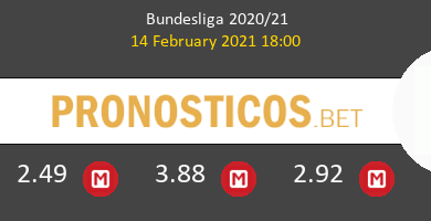 Wolfsburg vs B. Mönchengladbach Pronostico (14 Feb 2021) 5