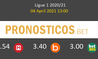 Angers SCO vs Montpellier Pronostico (4 Abr 2021) 1