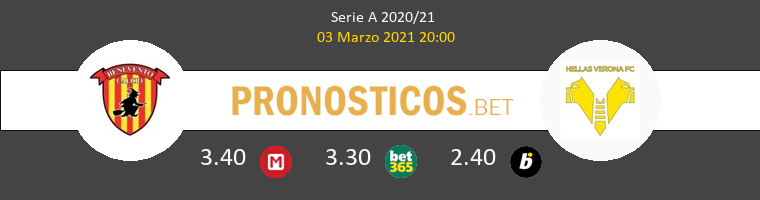 Benevento vs Hellas Verona Pronostico (3 Mar 2021) 1