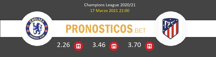 Chelsea vs Atlético Pronostico (17 Mar 2021) 1