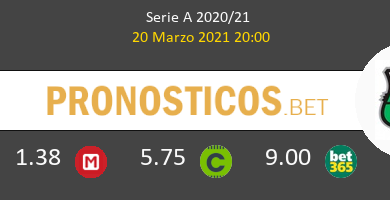 Inter vs Sassuolo Pronostico (20 Mar 2021) 4