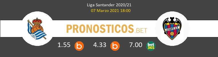 Real Sociedad vs Levante Pronostico (7 Mar 2021) 1