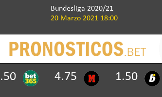 Schalke 04 vs B. Mönchengladbach Pronostico (20 Mar 2021) 2