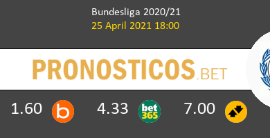 B. Mönchengladbach vs Arminia Bielefeld Pronostico (25 Abr 2021) 6