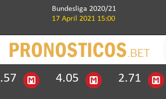 B. Mönchengladbach vs Eintracht Frankfurt Pronostico (17 Abr 2021) 2