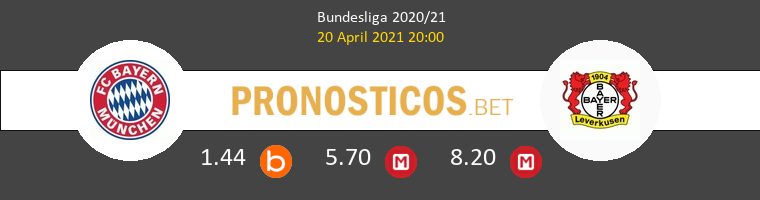 Bayern vs Bayer Leverkusen Pronostico (20 Abr 2021) 1