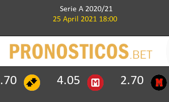 Cagliari vs Roma Pronostico (25 Abr 2021) 1