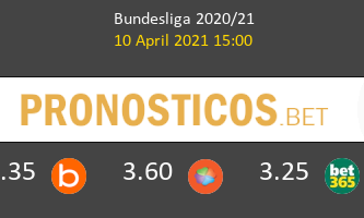 Eintracht Frankfurt vs Wolfsburg Pronostico (10 Abr 2021) 2