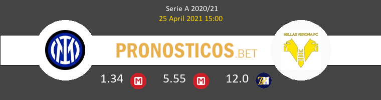 Inter vs Hellas Verona Pronostico (25 Abr 2021) 1