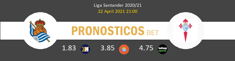 Real Sociedad vs Celta Pronostico (22 Abr 2021) 1