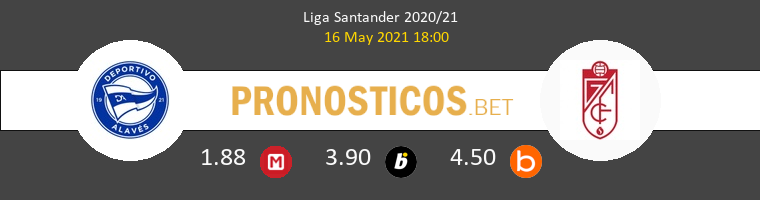 Alavés vs Granada Pronostico (16 May 2021) 1