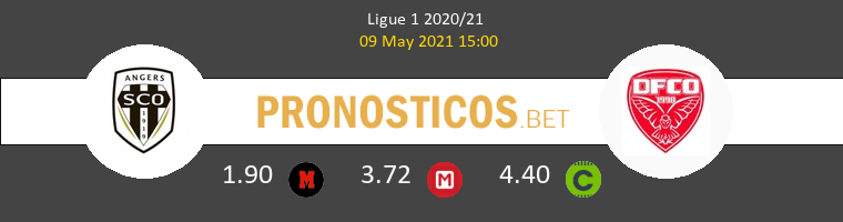 Angers SCO vs Dijon FCO Pronostico (9 May 2021) 1