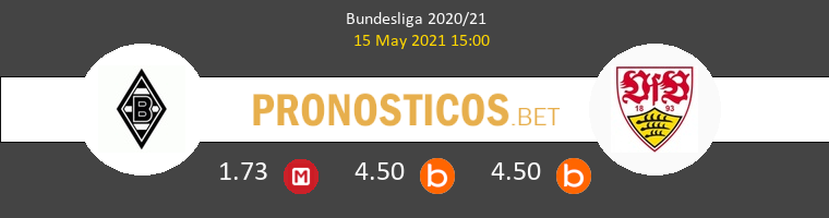 B. Mönchengladbach vs Stuttgart Pronostico (15 May 2021) 1