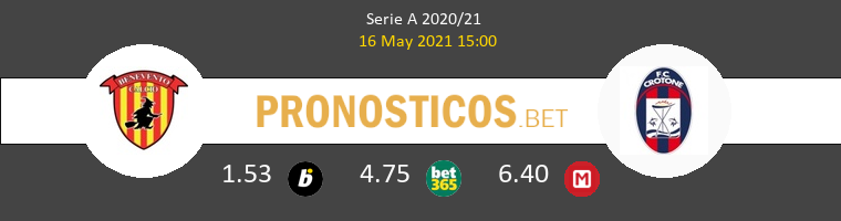 Benevento vs Crotone Pronostico (16 May 2021) 1
