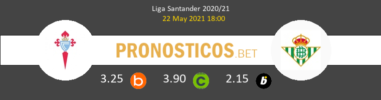 Celta vs Real Betis Pronostico (22 May 2021) 1