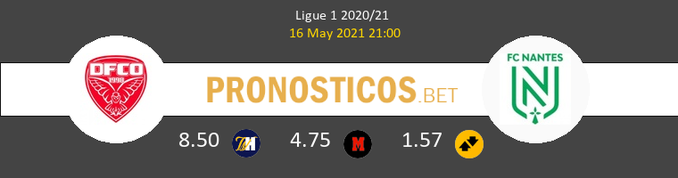 Dijon FCO vs Nantes Pronostico (16 May 2021) 1