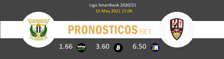 Leganés vs UD Logroñés Pronostico (16 May 2021) 1