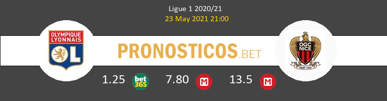 Lyon vs Nice Pronostico (23 May 2021) 1