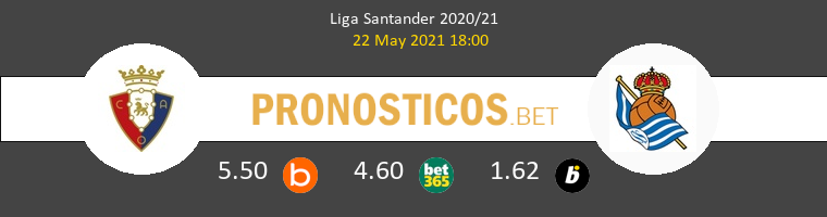 Osasuna vs Real Sociedad Pronostico (22 May 2021) 1