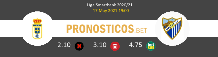 Real Oviedo vs Málaga Pronostico (17 May 2021) 1