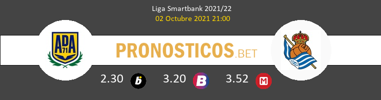 Alcorcón vs R. Sociedad B Pronostico (2 Oct 2021) 1