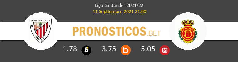 Athletic de Bilbao vs Mallorca Pronostico (11 Sep 2021) 1