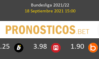 FC Augsburg vs B. Mönchengladbach Pronostico (18 Sep 2021) 1