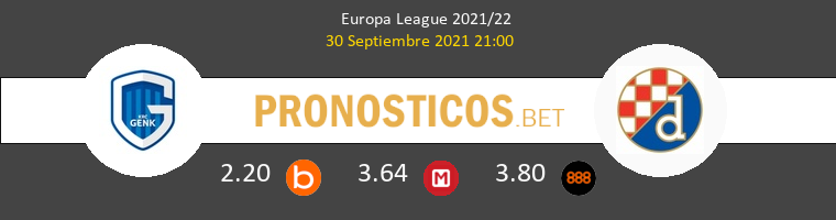 Genk vs Dinamo Zagreb Pronostico (30 Sep 2021) 1