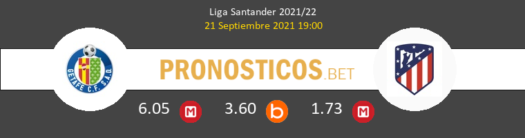 Getafe vs Atlético Pronostico (21 Sep 2021) 1