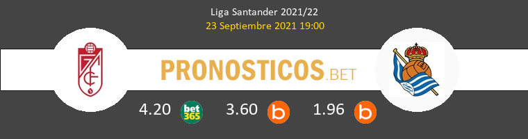 Granada vs Real Sociedad Pronostico (23 Sep 2021) 1