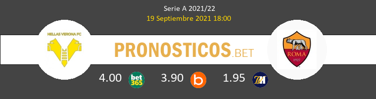 Hellas Verona vs Roma Pronostico (19 Sep 2021) 1