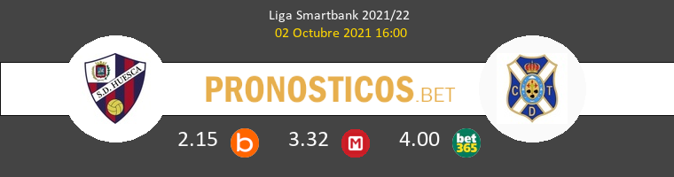 Huesca vs Tenerife Pronostico (2 Oct 2021) 1