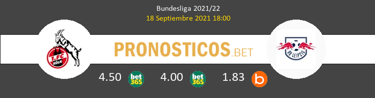 Koln vs RB Leipzig Pronostico (18 Sep 2021) 1