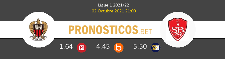 Niza vs Stade Brestois Pronostico (2 Oct 2021) 1