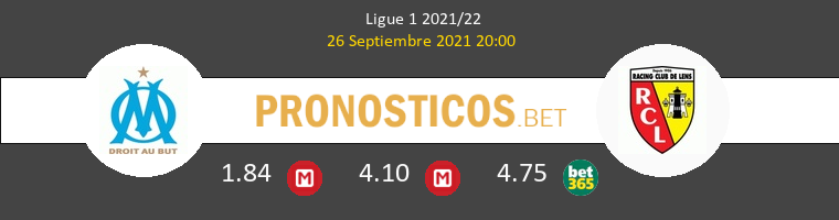 Marsella vs Lens Pronostico (26 Sep 2021) 1