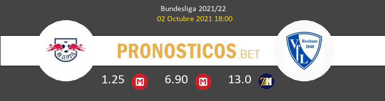 Red Bull Leipzig vs VfL Bochum Pronostico (2 Oct 2021) 1