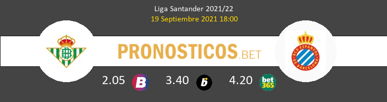 Real Betis vs Espanyol Pronostico (19 Sep 2021) 1