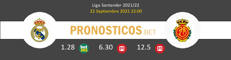 Real Madrid vs Mallorca Pronostico (22 Sep 2021) 1